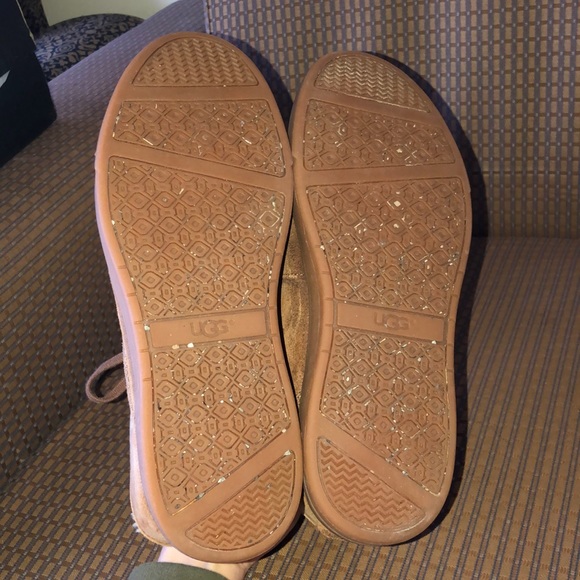 UGG Men’s Kramer Bomber Chestnut Boots Size 11 - Picture 15 of 16